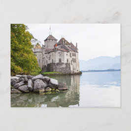 Chateaux Chillon Zwitserland Briefkaart