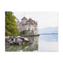 Chateaux Chillon Zwitserland Briefkaart
