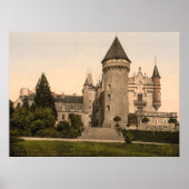 Chateaux de Bourbon-Busset, Vichy,  Frankrijk Poster (Voorkant)