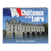Chateaux of the Loire 2021 Wall Calendar Kalender (Hoes)