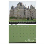 Chateaux of the Loire 2022 Wall Calendar Kalender (Mar 2026)