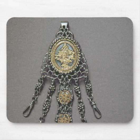 Chatelaine, eind 18e eeuw muismat (Voorkant)