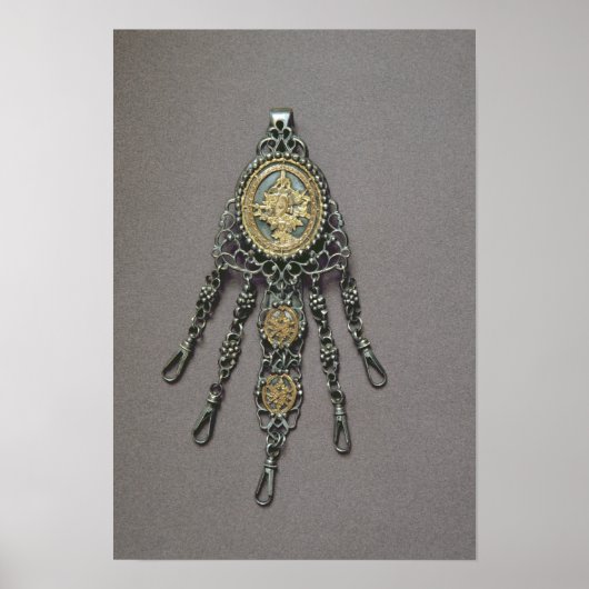 Chatelaine, eind 18e eeuw poster (Voorkant)