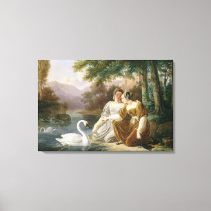 Chatelaïnen Canvas Afdruk