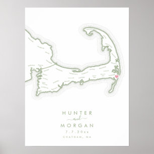 Chatham Bars Inn Trouw Sage Gastenboek Poster