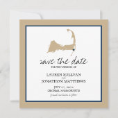 Chatham Cape Cod Wedding Save the Date (Voorkant)
