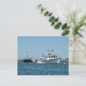 Chatham Harbour Boats Briefkaart (Staand voorkant)