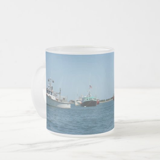 Chatham Harbour Boats Matglas Koffiemok (Voorkant links)