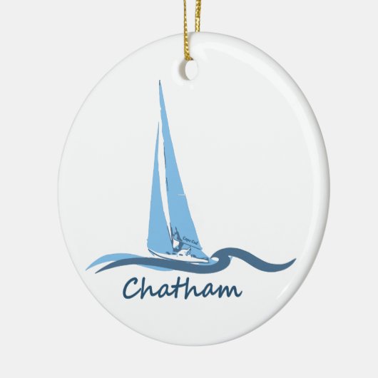 Chatham - Kaapskabeljauw. Keramisch Ornament (Links)