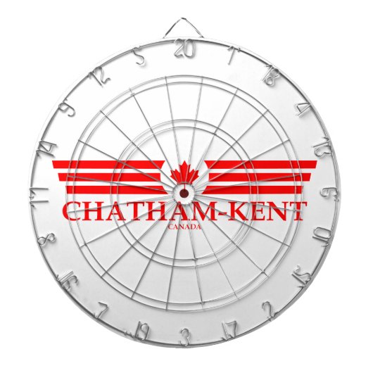 CHATHAM-KENT DARTBORD (Voorkant)