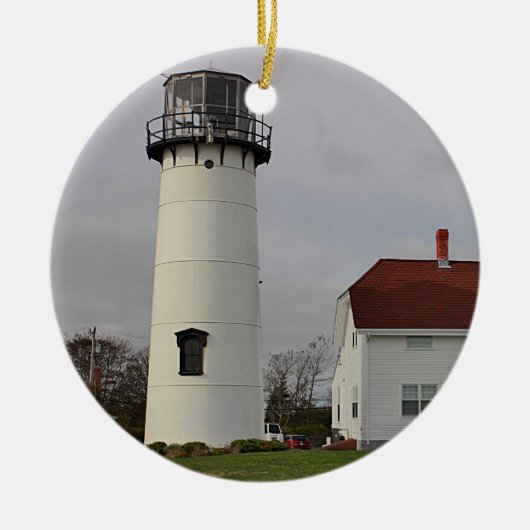 Chatham Light Keramisch Ornament (Voorkant)