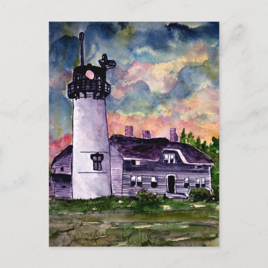 Chatham Lighthouse Marthas Vineyard Briefkaarten (Voorkant)