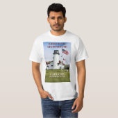 Chatham Lighthouse, Massachusetts T-shirt (Voorkant volledig)