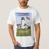 Chatham Lighthouse, Massachusetts T-shirt (Voorkant)