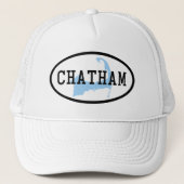 Chatham, MA Hoed Trucker Pet (Voorkant)