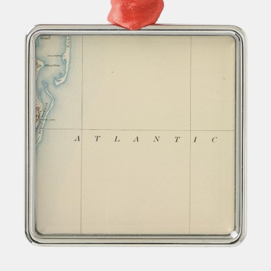 Chatham, Massachusetts Metalen Ornament (Voorkant)