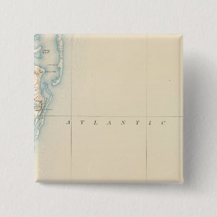 Chatham, Massachusetts Vierkante Button 5,1 Cm