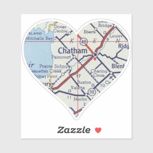 Chatham ON Sticker (Vel)