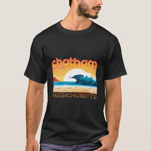 Chatham Retro  Souvenir Kleding - Chatham T-shirt (Voorkant)