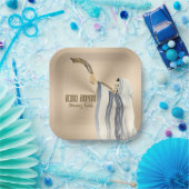 Chatima Tova Seudah HaMafseket Yom Kippur Papieren Bordje (Feest)