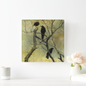 Chatingkoeien Vierkante Klok (Huis)