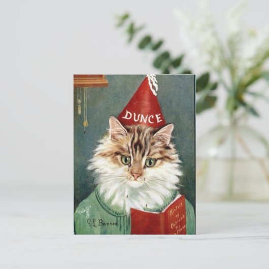 Chatkanker Briefkaart (Staand voorkant)