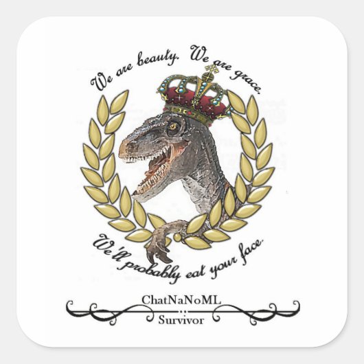 ChatNaNoML Stickers (Voorkant)