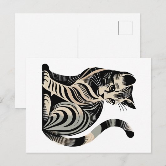 Chaton Briefkaart (Voorkant / Achterkant)