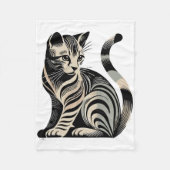 Chaton Fleece Deken (Voorkant)