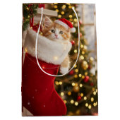 chaton noëls  medium cadeauzakje (Voorkant)