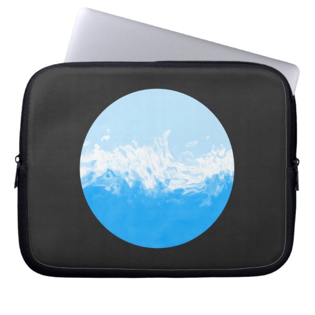 ChatPG Ocean Sphere Laptop Sleeve (Voorkant)