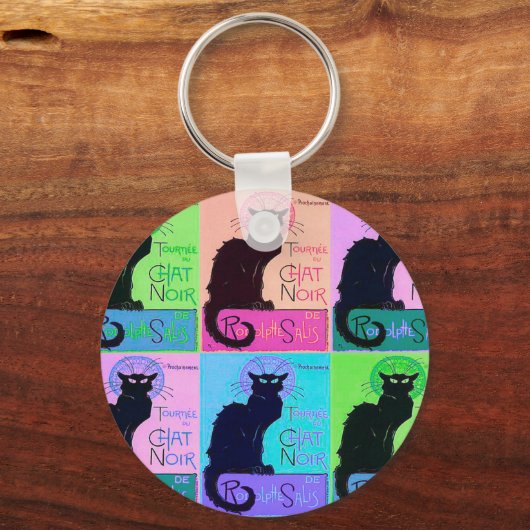 Chats Noir Sleutelhanger (Voorkant)
