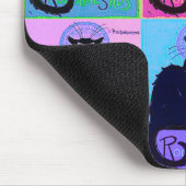 Chats Noir (zwarte katten) Muismat (Hoek)