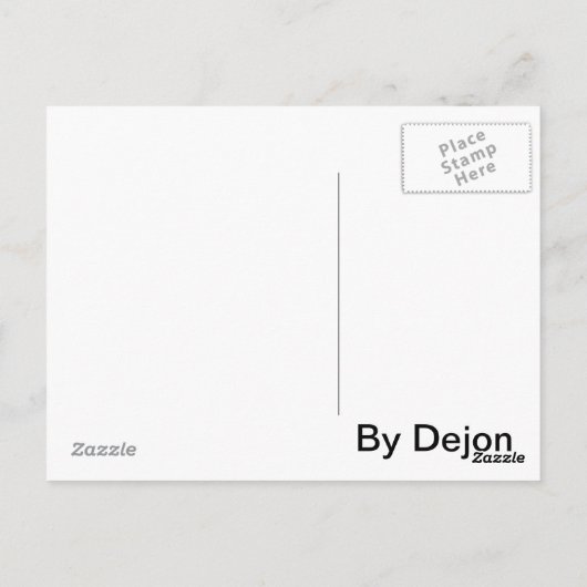 Chatsworth Briefkaart (Achterkant)