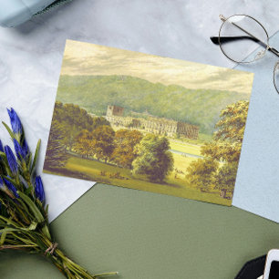Chatsworth Derbyshire Jane Austen Darcy Pemberly Briefkaart