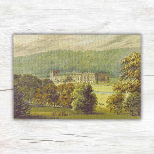 Chatsworth Derbyshire Jane Austen Darcy Pemberly Legpuzzel