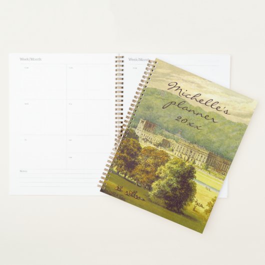 Chatsworth Derbyshire Jane Austen Darcy Pemberly Planner (Display)