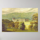 Chatsworth Derbyshire Jane Austen Darcy Pemberly Poster (Voorkant)