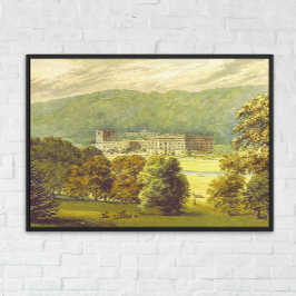 Chatsworth Derbyshire Jane Austen Darcy Pemberly Poster