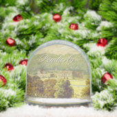 Chatsworth Derbyshire Jane Austen Darcy Pemberly Sneeuwbol (Kerstmis)