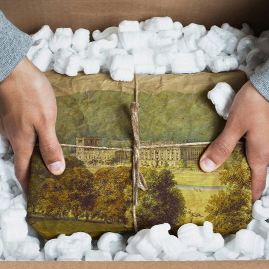 Chatsworth Derbyshire Jane Austen Darcy Pemberly Tissuepapier