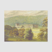 Chatsworth Derbyshire Jane Austen Darcy Pemberly Tissuepapier (Voorkant)