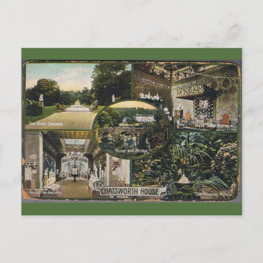 Chatsworth House Briefkaart (Voorkant)