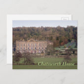 Chatsworth House Briefkaart (Voorkant / Achterkant)