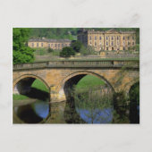 Chatsworth House, Derbyshire, Verenigd Koninkrijk Briefkaart (Voorkant)