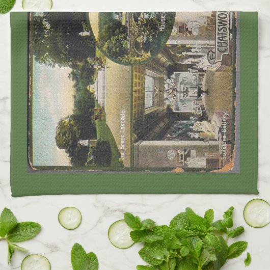 Chatsworth House Theedoek (Gevouwen)