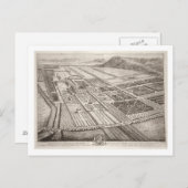 Chatsworth House, zetel van William Cavendish (164 Briefkaart (Voorkant / Achterkant)