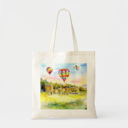 Chatsworth huis en ballonzak. tote bag (Voorkant)