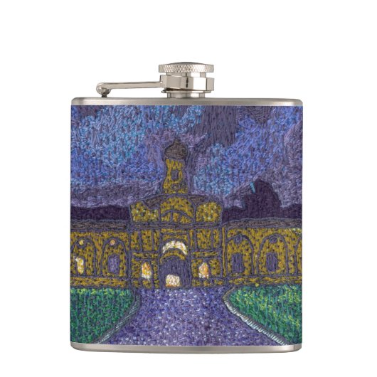 Chatsworth stallen heupfles (Voorkant)