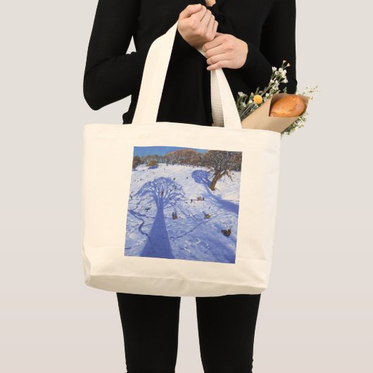 Chatsworth winterschaduwen 2013 grote tote bag (Voorkant (product))